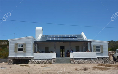 南非度假小屋0.76KW太陽(yáng)能發(fā)電系統